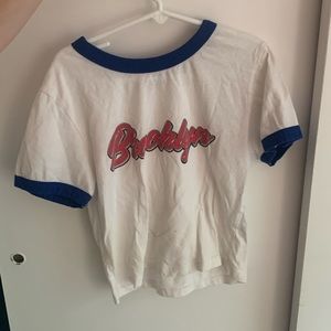 Forever 21 Brooklyn Short Sleeve Top